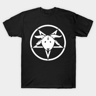 Happy Goat Pentagram T-Shirt